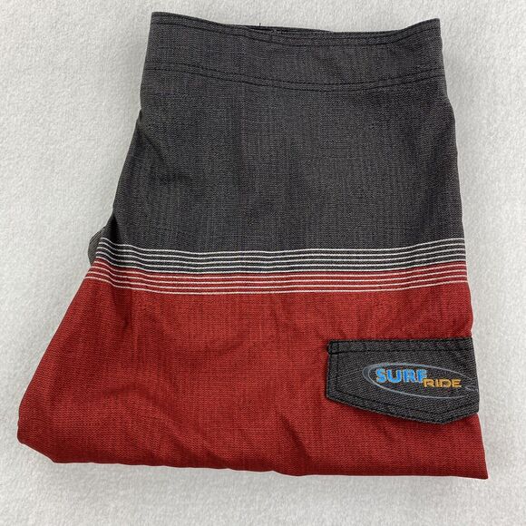 NWT Surf Ride Board Shorts Swim Trunks Men's 40 Multicolor - Picture 9 of 12
